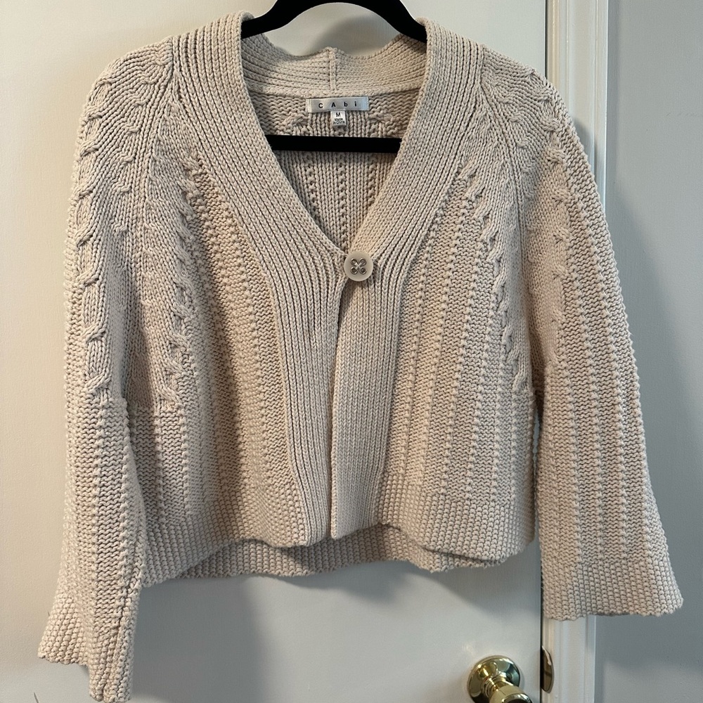 Cabi cropped sweater